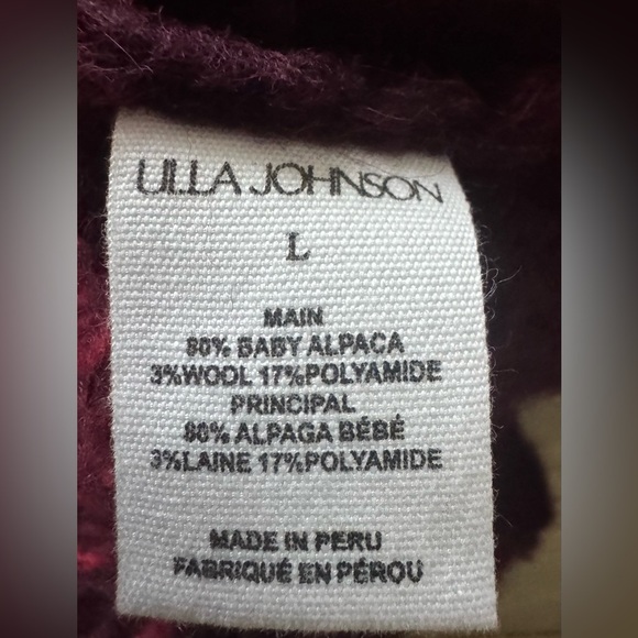 NEW ULLA JOHNSON Rosalia Gradient  pullover sweater - Picture 13 of 15